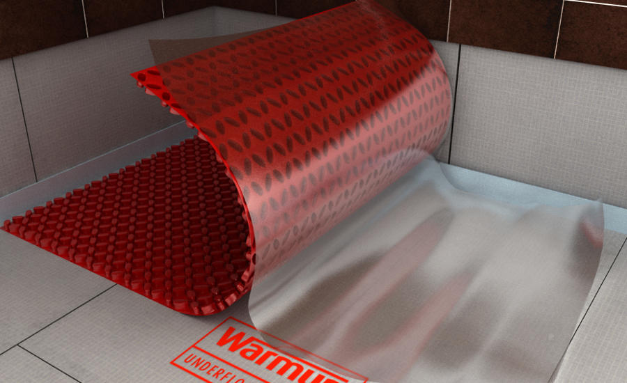 Warm-up : la nouvelle membrane autocollante pour planchers chauffants